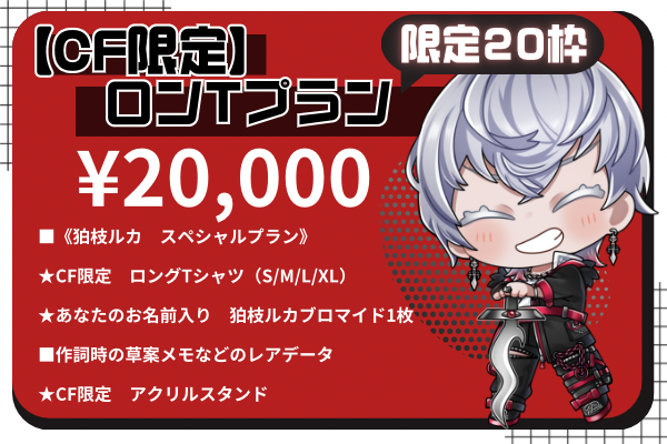 ルカ ブロマイド アルカナファミリア Rinato あみあみ 特典 ルカ